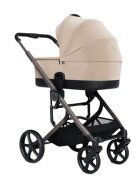 AVIONAUT Carucior pentru copii Sirius Beige 2 in 1 cu suspensie maner telescopic geanta greutate admisa 22 kg