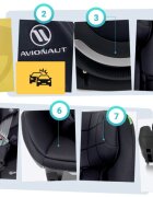 AVIONAUT Scaun auto AeroFIX 2.0 Pink i-Size