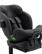 AVIONAUT Scaun auto cu isofix Stardust Airflow Black rotatie 360 grade picior de sustinere spatar reglabil