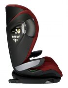 AVIONAUT Scaun auto pentru copii MaxSpace AirFlow Red cu spatar reglabil tetiera ajustabila testare ADAC