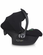 AVIONAUT Scoica auto Riko Cosmo standard de siguranta european R129 iSize testata ADAC cu maner de transport reglabil 40-87 cm sau 0-13 kg Negru