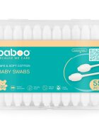 BABOO Betisoare bumbac pentru bebelusi cu protectie 55 bucati