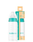 BABOO Biberon anticolici din sticla cu gat stramt 120 ml 0 luni