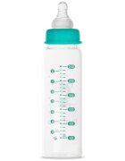 BABOO Biberon din sticla anticolici cu gat stramt 240 ml 3 luni+