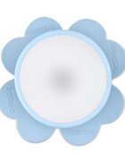 BABOO Bol din silicon cu ventuza Bleu 6 luni+