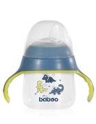 BABOO Cana cu tetina din silicon blue Haze 150 ml 6 luni+