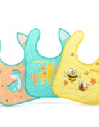 BABOO Set 3 bavete din bumbac Prietenii 0 luni+