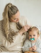 BABOO Set perie si pieptene bebe 0 luni+