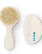 BABOO Set perie si pieptene bebe 0 luni+