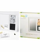 Baby Art Rama cu amprenta si oglinda white black