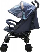 Baby Care Carucior pentru copii Pro 803 Camouflage Albastru Aqua pliere tip umbrela Sport Spatar reglabil in 7 trepte Pozitie somn Amortizoare Cadru din aluminiu