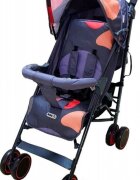 Baby Care Carucior pentru copii Pro 803 Camouflage Portocaliu pliere tip umbrela Sport Spatar reglabil in 7 trepte Pozitie somn Amortizoare Cadru din aluminiu