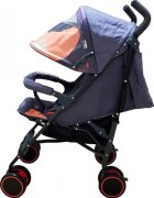 Baby Care Carucior pentru copii Pro 803 Camouflage Portocaliu pliere tip umbrela Sport Spatar reglabil in 7 trepte Pozitie somn Amortizoare Cadru din aluminiu