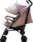 Baby Care Carucior pentru copii Pro 803 Crem pliere tip umbrela Sport Spatar reglabil in 7 trepte Pozitie somn Amortizoare Cadru din aluminiu