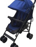 Baby Care Carucior pentru copii Pro 803B Albastru pliere tip umbrela Sport Spatar reglabil in 7 trepte Pozitie somn Amortizoare Cadru din aluminiu