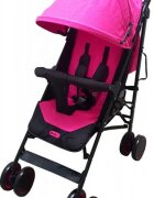 Baby Care Carucior pentru copii Pro 803B Fucsia pliere tip umbrela Sport Spatar reglabil in 7 trepte Pozitie somn Amortizoare Cadru din aluminiu