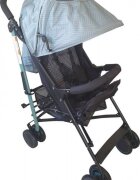 Baby Care Carucior pentru copii Pro 803B Verde Turquoise pliere tip umbrela Sport Spatar reglabil in 7 trepte Pozitie somn Amortizoare Cadru din aluminiu