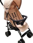 Baby Care Carucior pentru copii PRO 818B Beige sport tip umbrela Spatar reglabil in 7 trepte Pozitie somn Amortizoare Frana picior Pliabil