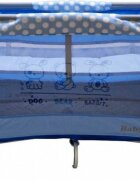 Baby Care Patut pentru copii PRO FMG Albastru 120x60 cm Pliabil 2 Niveluri de inaltime Cu geanta transport inclusa Plasa insecte