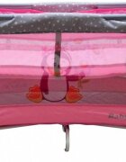 Baby Care Patut pentru copii PRO FMG Roz 120x60 cm Pliabil 2 Niveluri de inaltime Cu geanta transport inclusa Plasa insecte
