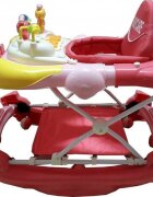 Baby Care Premergator cu sistem de balansare Bunny Roz cu sistem de balansare 8 Roti Pliabil Cu Melodii