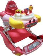 Baby Care Premergator cu sistem de balansare Bunny Roz cu sistem de balansare 8 Roti Pliabil Cu Melodii