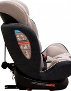 Baby Care Scaun auto cu isofix Motion Seat Gri Rotire 360 grade 0-36 kg Tetiera reglabila Omologare R-129 i-Size Centura in 5 puncte