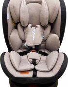 Baby Care Scaun auto cu isofix Motion Seat Gri Rotire 360 grade 0-36 kg Tetiera reglabila Omologare R-129 i-Size Centura in 5 puncte