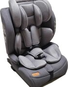 Baby Care Scaun auto cu Isofix Safety Plus Gri 9-36 kg Omologare R-129 i-Size Tetiera reglabila Sistem de prindere in centura de siguranta Husa detasabila