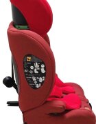 Baby Care Scaun auto cu Isofix Safety Plus Rosu 9-36 kg Omologare R-129 i-Size Tetiera reglabila Sistem de prindere in centura de siguranta Husa detasabila
