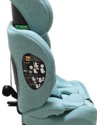 Baby Care Scaun auto cu Isofix Safety Plus Verde Turcoaz 9-36 kg Omologare R-129 i-Size Tetiera reglabila Sistem de prindere in centura de siguranta Husa detasabila