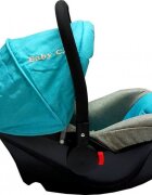 Baby Care Scaun auto Pro Albastru Aqua 0-13 kg maner reglabil captuseala confortabila Omologare R-129 i-Size