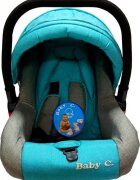 Baby Care Scaun auto Pro Albastru Aqua 0-13 kg maner reglabil captuseala confortabila Omologare R-129 i-Size