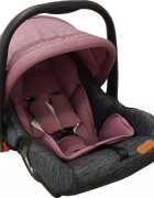 Baby Care Scaun auto Pro Mov Gri 0-13 kg Maner reglabil Captuseala confortabila Omologare R-129 i-Size