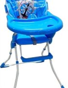 Baby Care Scaun de masa pentru copii CH Albastru Micul Marinar pliabil centura de siguranta sezut comfortabil masuta detasabila