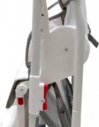 Baby Care Scaun de masa pentru copii si bebe CC Elefanti Gri reglabil in 3 trepte Pliabil Centura de siguranta Sezut confortabil Masuta detasabila Pozitie somn Cosulet de depozitare