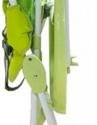 Baby Care Scaun de masa pentru copii si bebe CH Pliabil Centura de siguranta Sezut confortabil Masuta detasabila Model Prietenii din Padure Verde