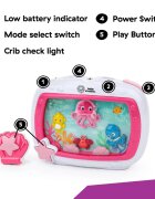 Baby Einstein Jucarie muzicala pentru patut Sea Dreams Soother Pink