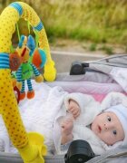 BABY MIX Arcada universala cu jucarii din plus Cloud