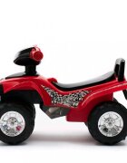 BABY MIX ATV Ride On fara pedale Super ATV Blue cu muzica si luminimanere ergonomicespatiu de depozitaresistem anti-rasturnareroti rezistentede la 12 luni sau maxim 23kg
