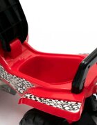 BABY MIX ATV Ride On fara pedale Super ATV Pink cu muzica si luminimanere ergonomicespatiu de depozitaresistem anti-rasturnareroti rezistentede la 12 luni sau maxim 23kg