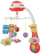 BABY MIX Carusel muzical cu proiectii si sunete Red