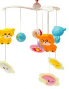 BABY MIX Carusel muzical cu proiectii si sunete Red