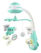 BABY MIX Carusel muzical pentru patut bebelusi Mint