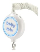 BABY MIX Carusel muzical pentru patut cu 5 jucarii din plus Bears and rabbits
