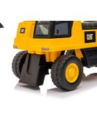 BABY MIX Excavator ride on Cat cu sunete suport pentru jucarii sub sezut 24 luni+ greutate admisa 25 kg