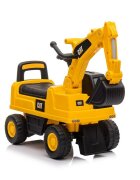 BABY MIX Excavator ride on Cat cu sunete suport pentru jucarii sub sezut 24 luni+ greutate admisa 25 kg