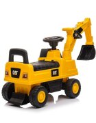 BABY MIX Excavator ride on Cat cu sunete suport pentru jucarii sub sezut 24 luni+ greutate admisa 25 kg