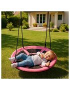 BABY MIX Leagan tip cuib 100 cm Nest Swing Pink greutate suportata 150 kg