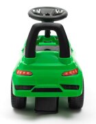 BABY MIX Masinuta de impins Racer Green cu sunete suport jucarii sub sezut si spatar confortabil 12 luni+ greutate admisa 25 km